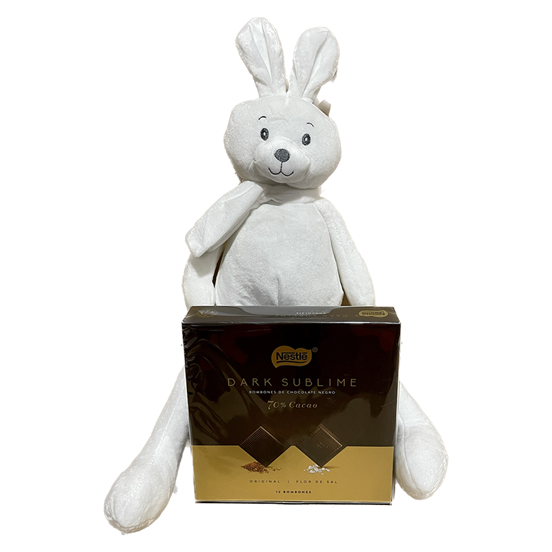 Cocoa Bunny Plush, peluche de conejo, peluche de conejo, peluche