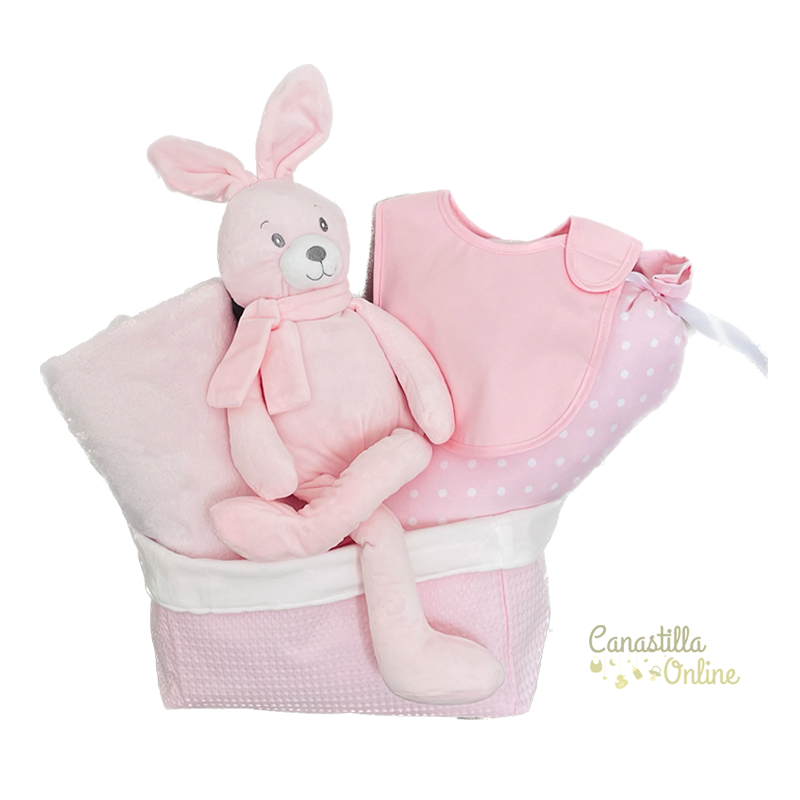 Canastilla Recién Nacido Baby Pink